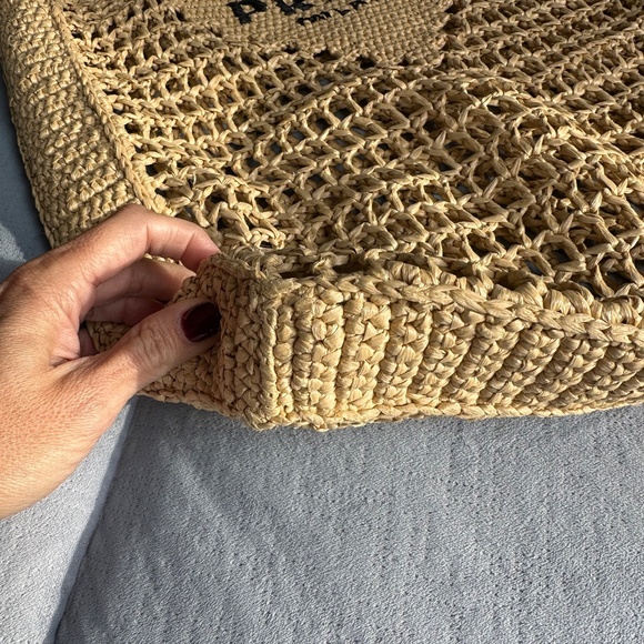 Prada Raffia Beach Bag - Picture 6 of 6